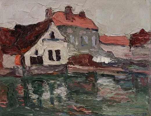 Maisons au bord de l'eau en Bretagne